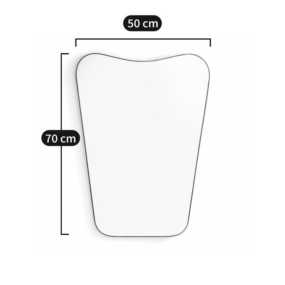 La Redoute Intérieurs Miroir en laiton 50x70 cm  