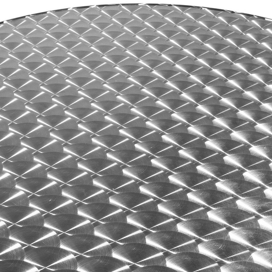 Tectake Tavolo alto Alexander in alluminio, rotondo diametro 6,5 cm  