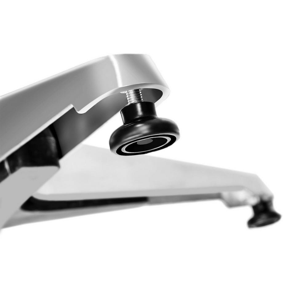 Tectake Tavolo alto Alexander in alluminio, rotondo diametro 6,5 cm  