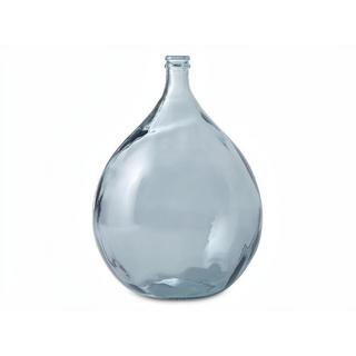 OZAIA Vase DameJeanne en verre recyclé L SILICE Transparent té  