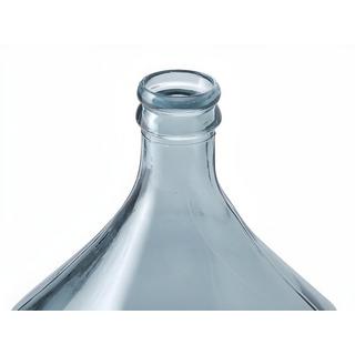 OZAIA Vase DameJeanne en verre recyclé L SILICE Transparent té  