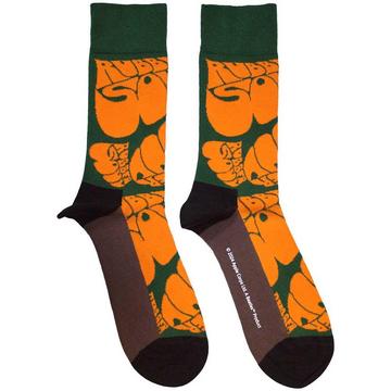 Rubber Soul Text Repeat Socken