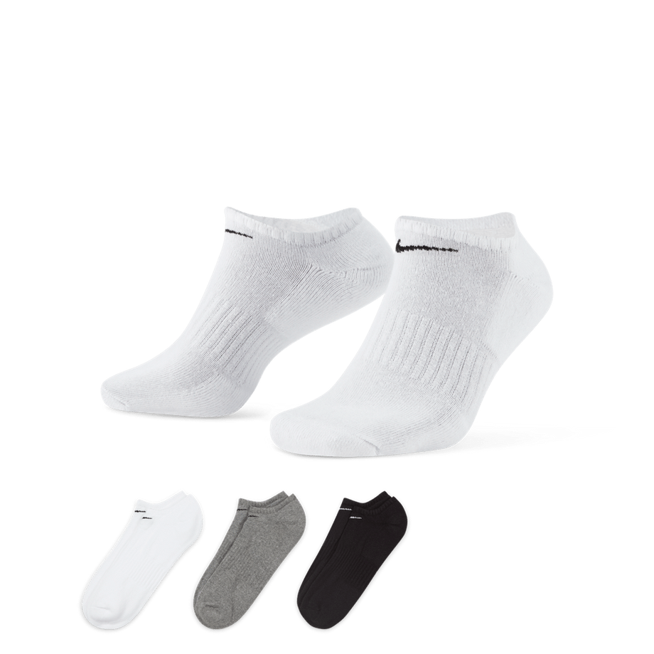 NIKE EVERYDAY CUSHION NO SHOW 3PPK-34-38