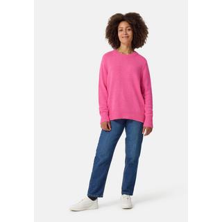 CASH-MERE.CH  Seide Kaschmir Oversize Style Rundhals Pullover 