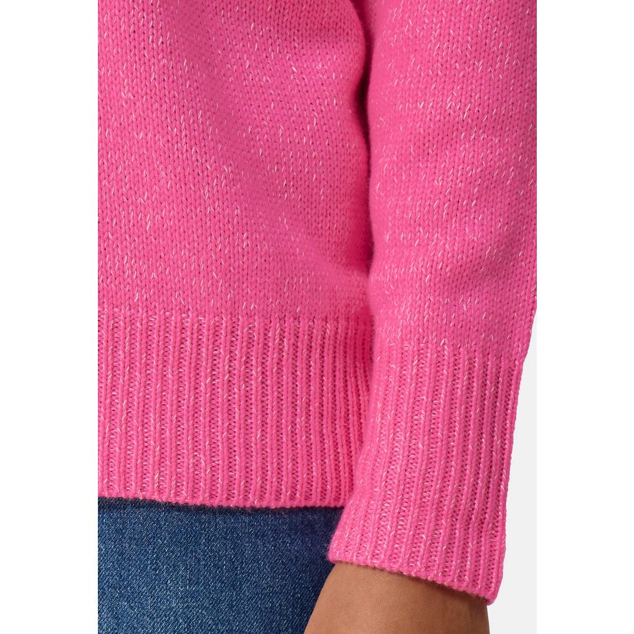 CASH-MERE.CH Oversize Style Rundhals Pullover  