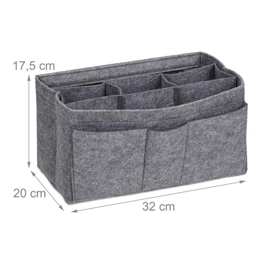 B2X  Organisateur de sac à main en feutre 