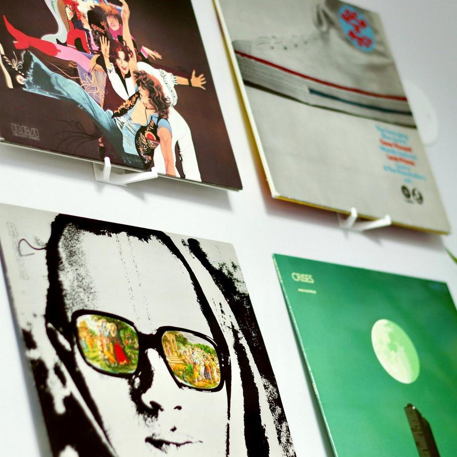 Northio Gancio a vite in vinile - Bianco  