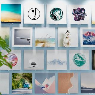 Northio Gancio a vite in vinile - Bianco  