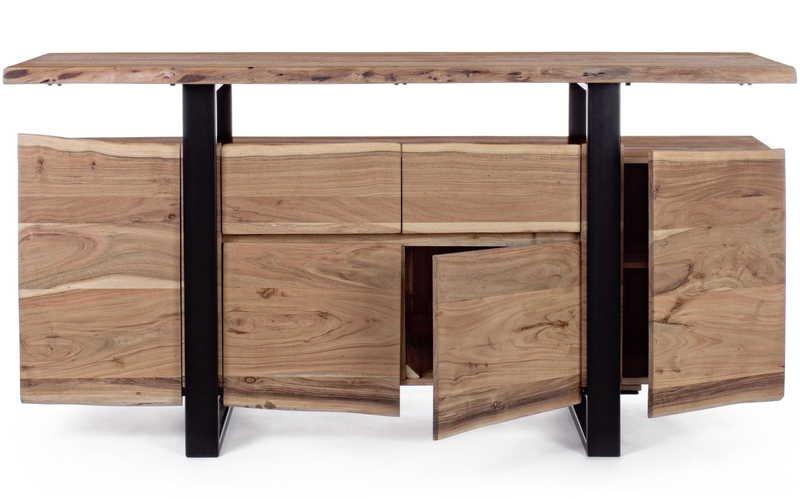 mutoni Credenza Artur 4 ante 2 cassetti  