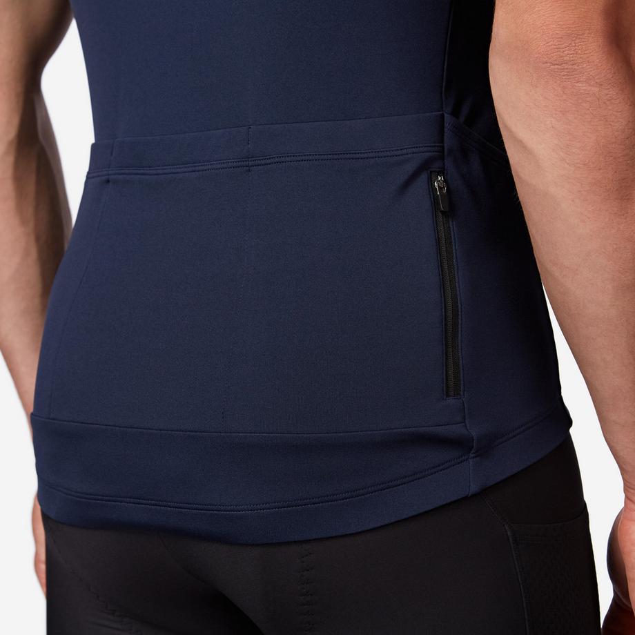 VAN RYSEL  Maillot manches courtes de vélo de route homme - Discover bleu acier 