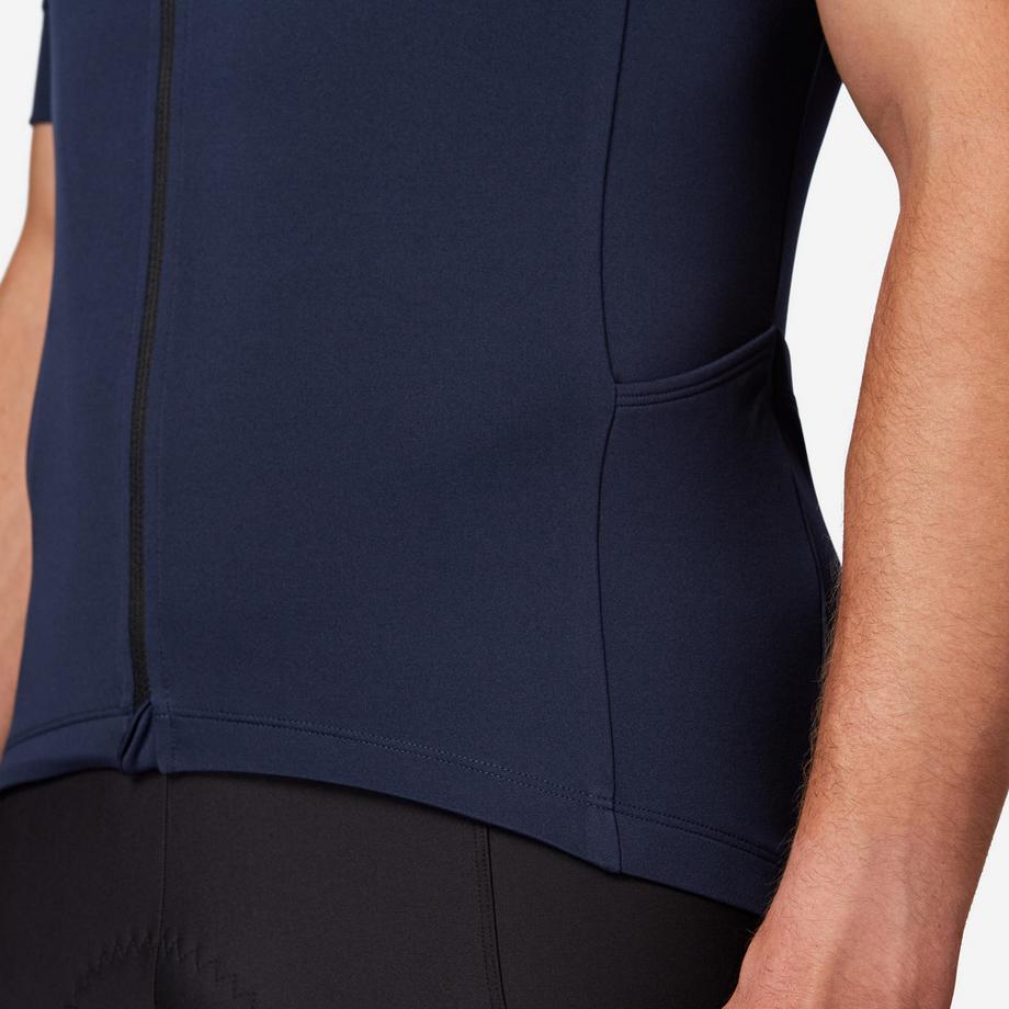 VAN RYSEL  Maillot manches courtes de vélo de route homme - Discover bleu acier 