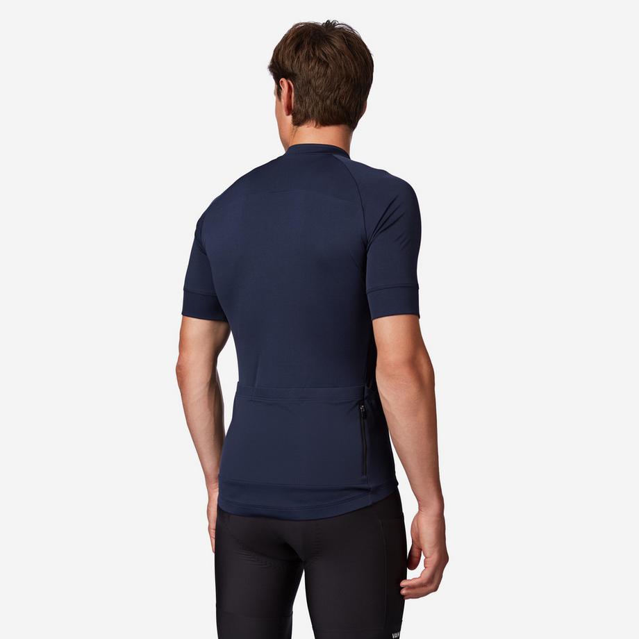 VAN RYSEL  Maillot manches courtes de vélo de route homme - Discover bleu acier 