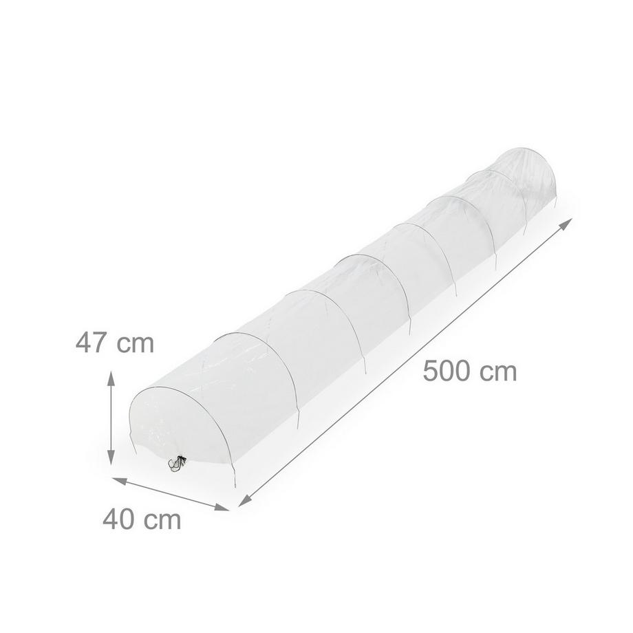 B2X Folientunnel PVC 5 m  