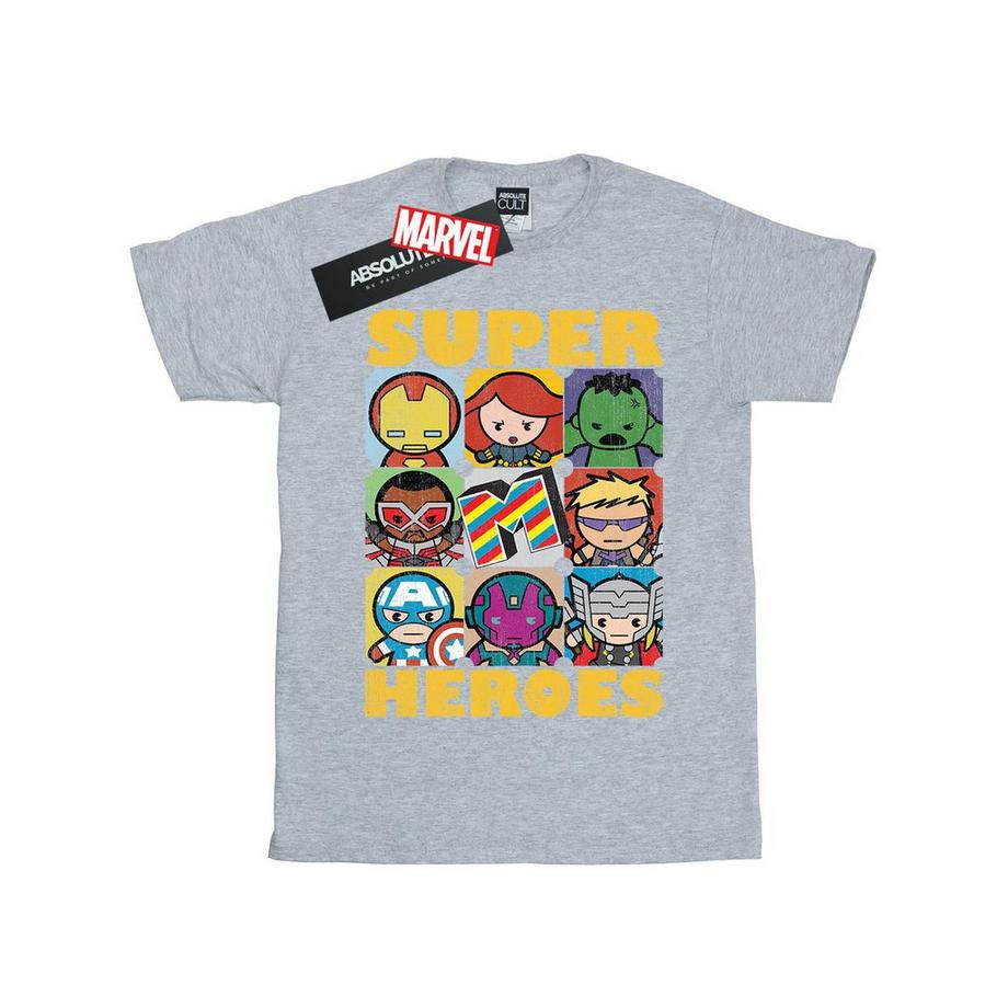 MARVEL Super Heroes T-Shirt con Stampa Grafica  