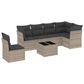 VidaXL Garten sofagarnitur poly-rattan  