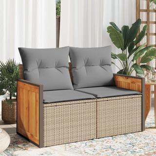 VidaXL Gartensofa poly-rattan  