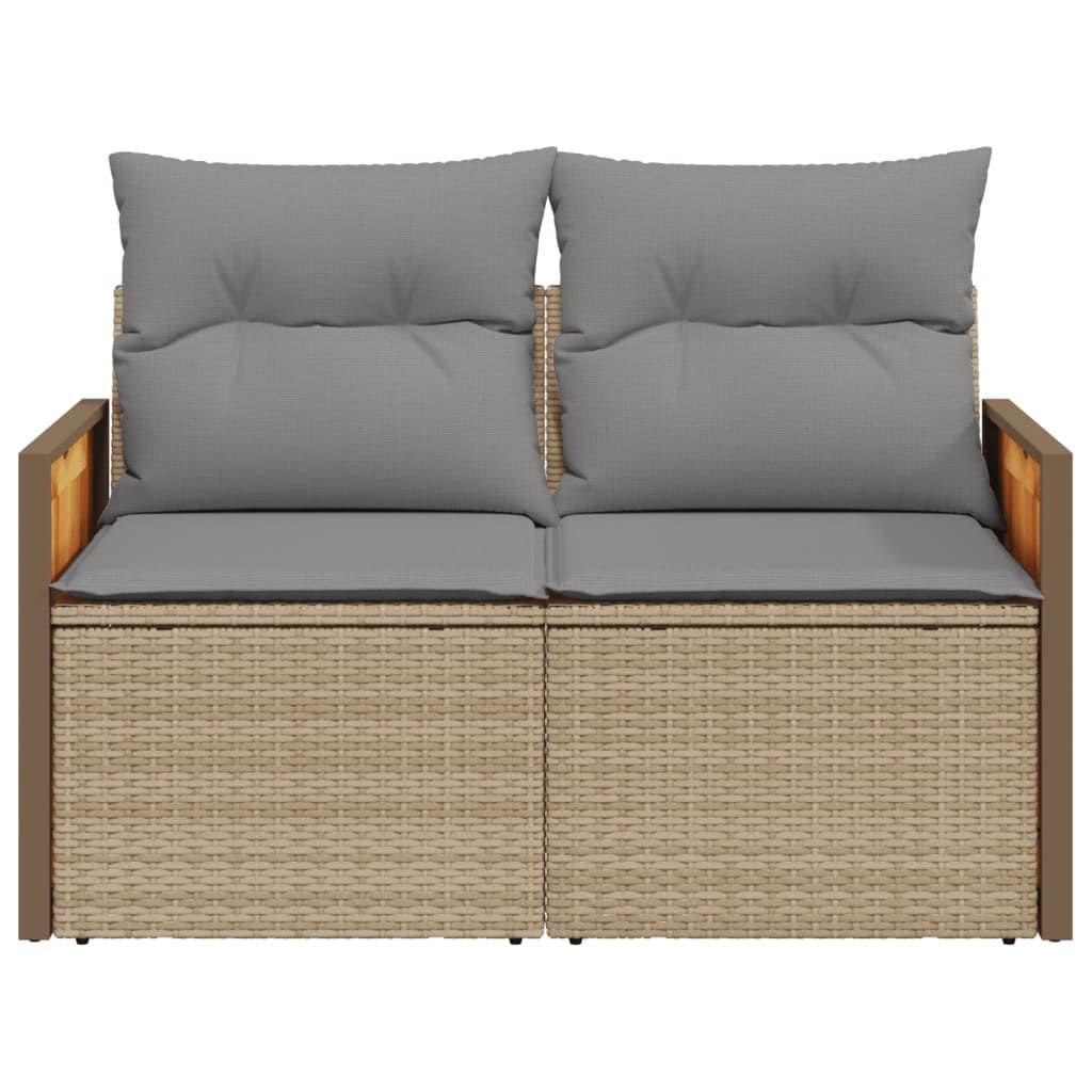 VidaXL Gartensofa poly-rattan  