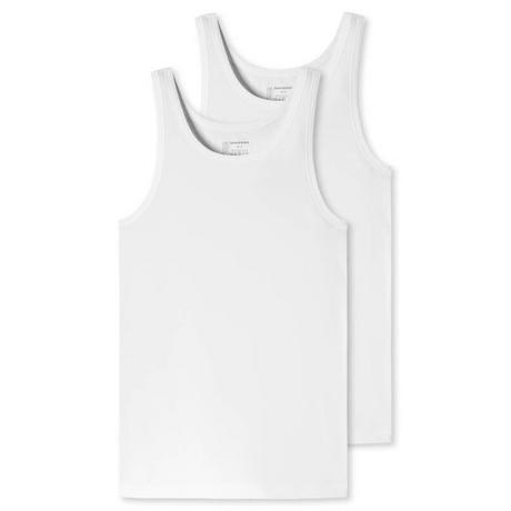 Schiesser Cotone Organico Canottiera Confezione da 2  