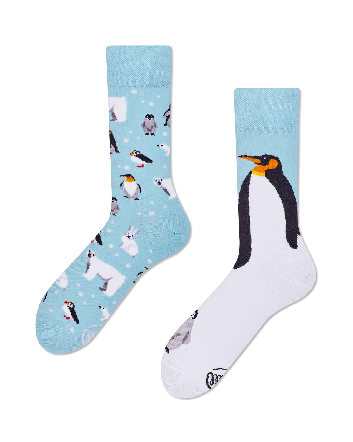 Many Mornings  Frosty Animals  Chaussettes - Many Mornings 