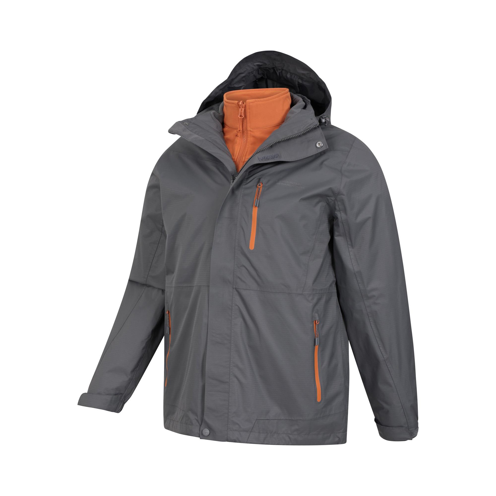 Mountain Warehouse Bracken Extreme Wasserdichte 3 in 1 Jacke  
