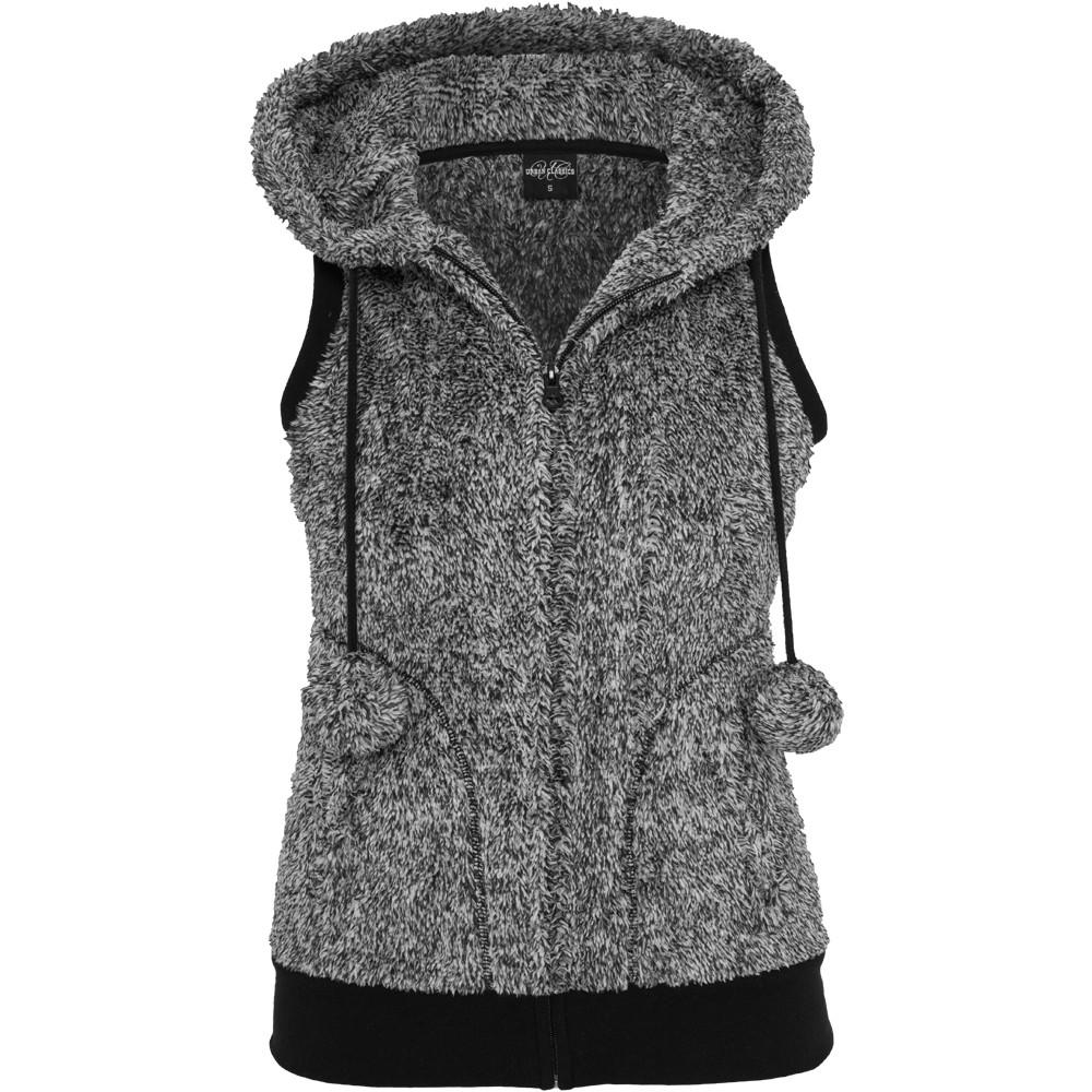 URBAN CLASSICS Gilet Teddy Melange  