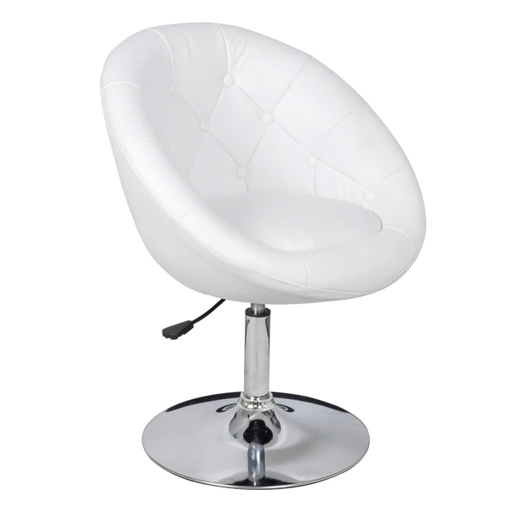 VidaXL Tabouret de bar cuir artificiel  