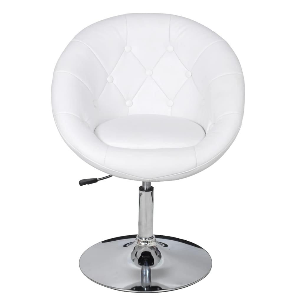 VidaXL Tabouret de bar cuir artificiel  