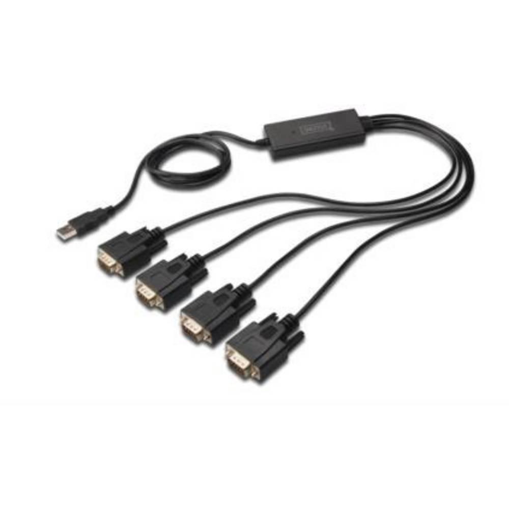 Digitus  Digitus USB 2 zu 4xRS232 Kabel 1.5 m 