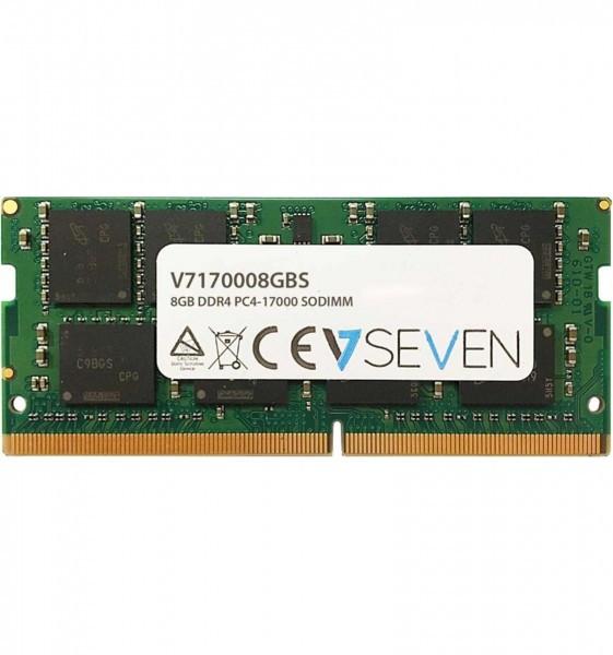 V7  170008GBS (1 x 8GB, DDR4-2133, SO-DIMM 260 pin) 