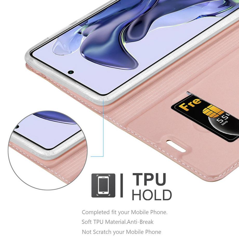 Cadorabo  Hülle für Xiaomi 11T  11T PRO Magnetverschluss, Kartenfach 