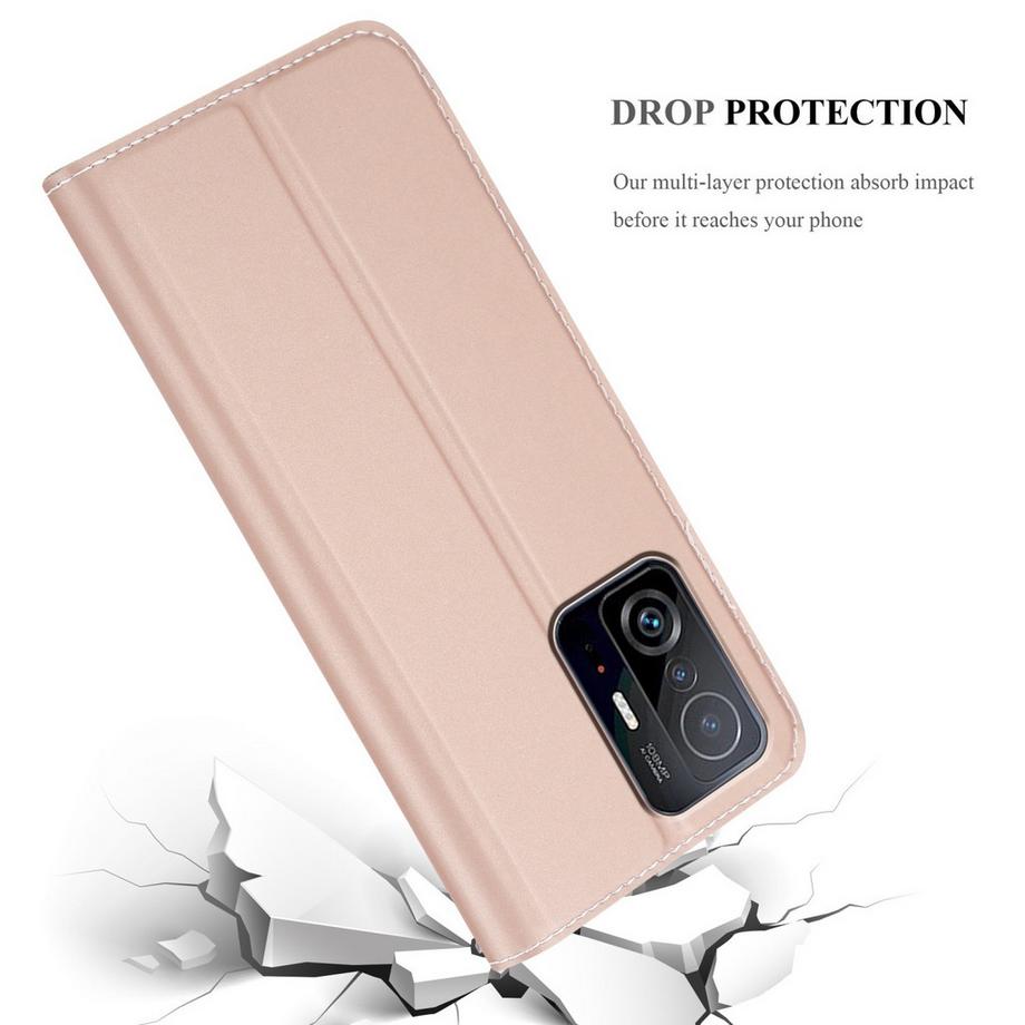 Cadorabo  Hülle für Xiaomi 11T  11T PRO Magnetverschluss, Kartenfach 