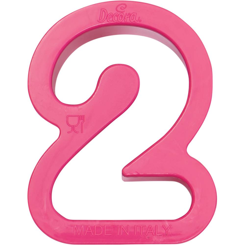 Decora Ausstecher Set Zahlen klein, 9-teilig  