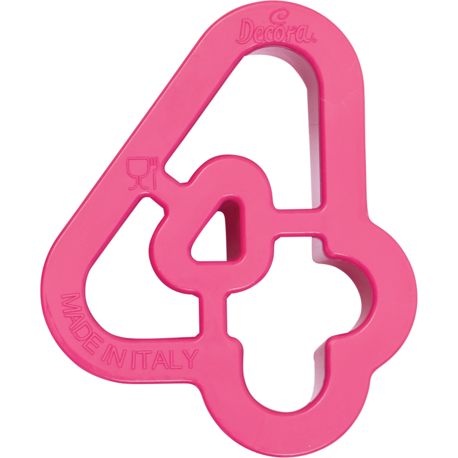 Decora Ausstecher Set Zahlen klein, 9-teilig  