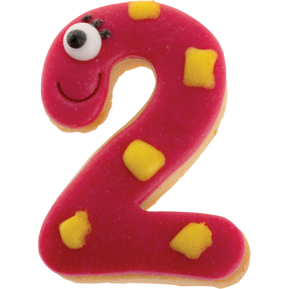 Decora Ausstecher Set Zahlen klein, 9-teilig  