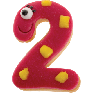 Decora Ausstecher Set Zahlen klein, 9-teilig  