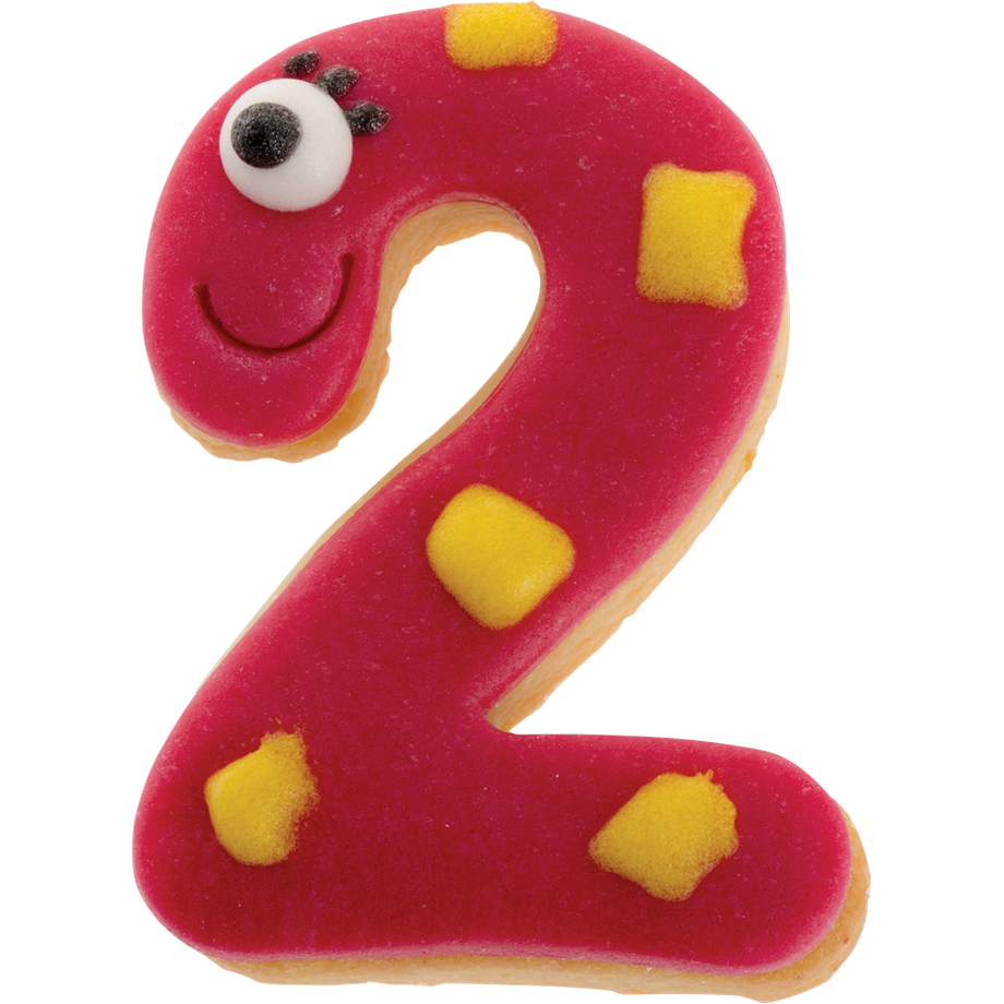 Decora Ausstecher Set Zahlen klein, 9-teilig  