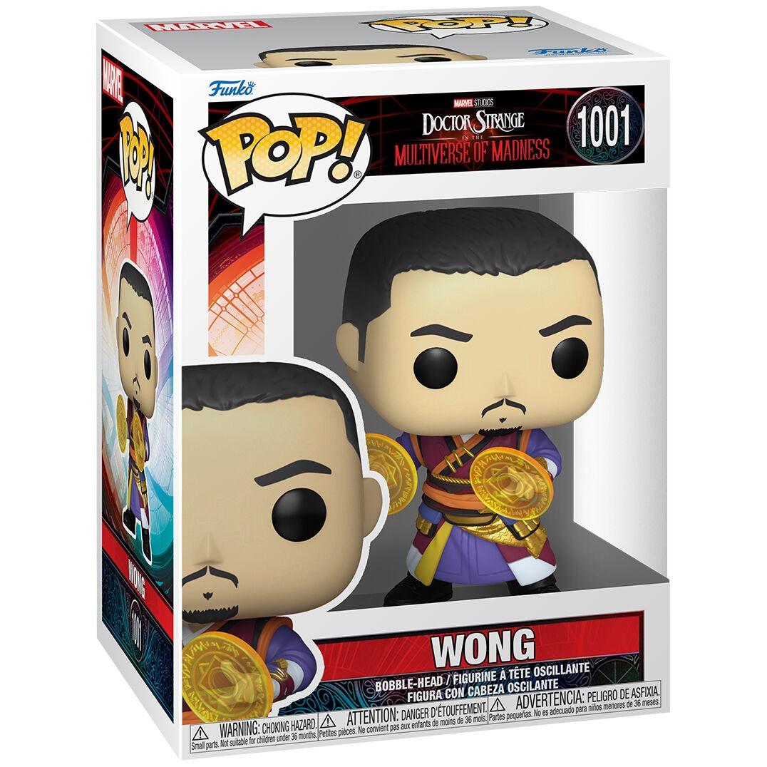 Funko  Figura POP Doctor Strange Multiverso della follia Wong 