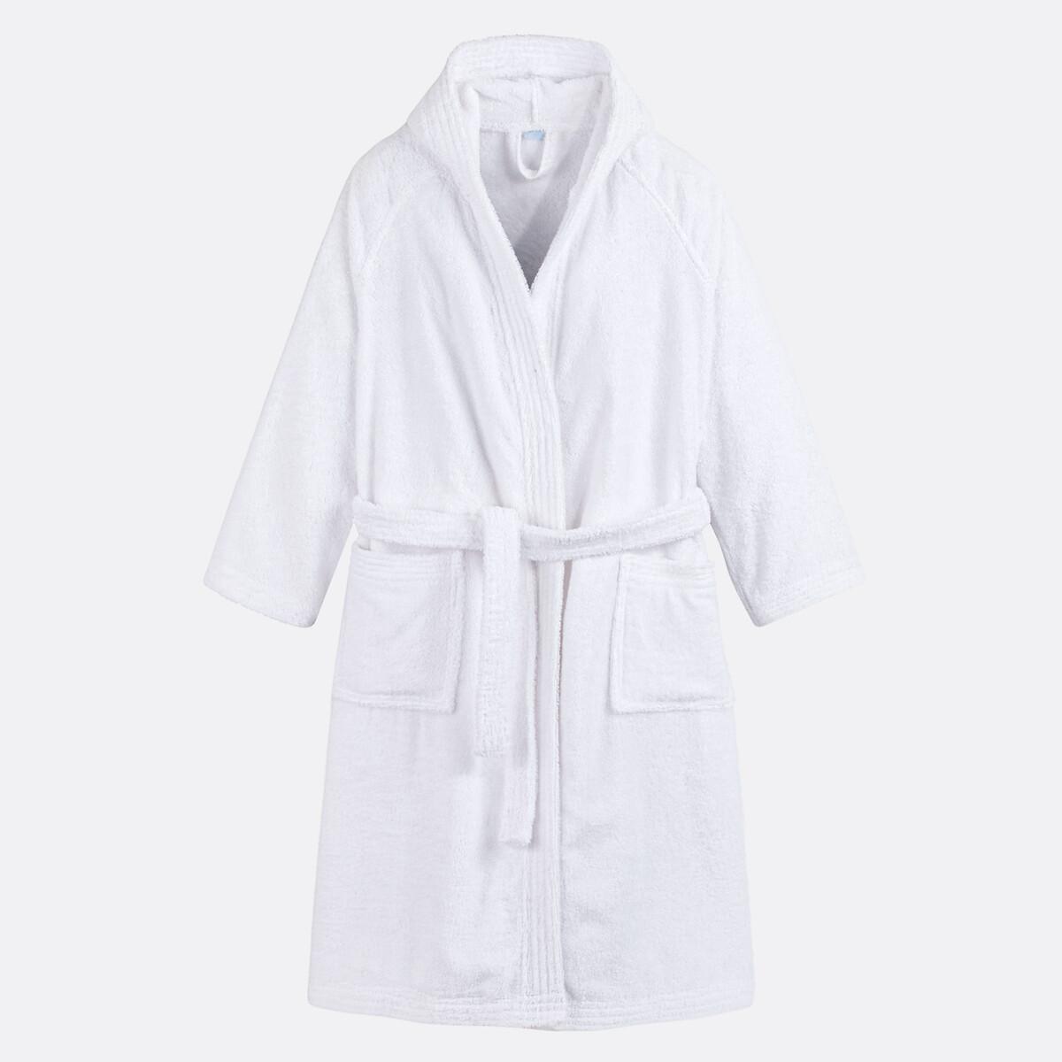 La Redoute Intérieurs Peignoir capuche éponge bouclette 450 gm2  