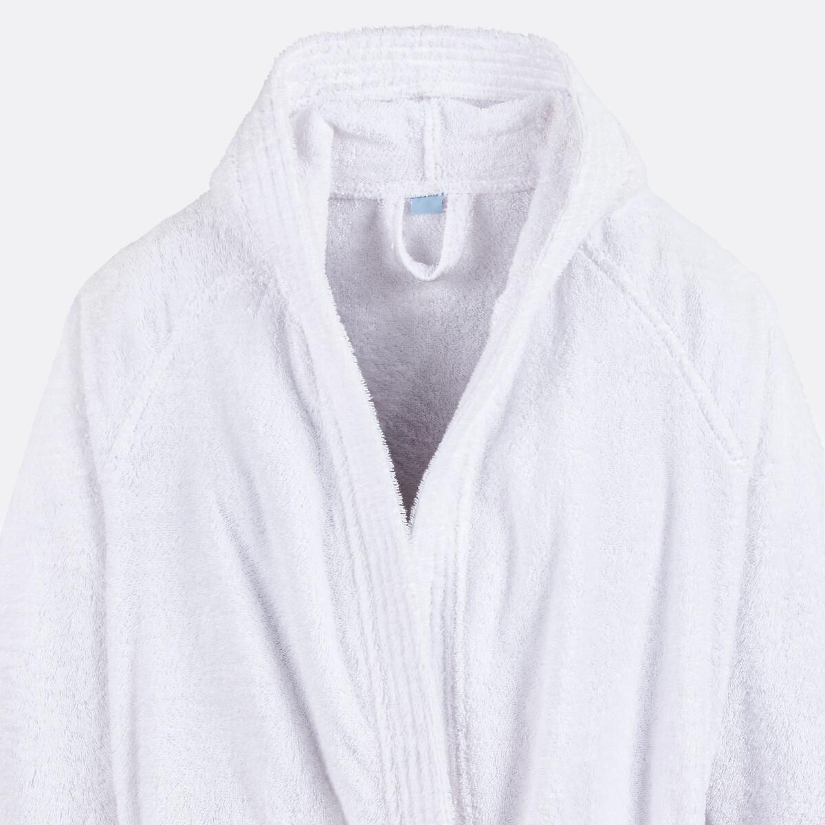 La Redoute Intérieurs Peignoir capuche éponge bouclette 450 gm2  