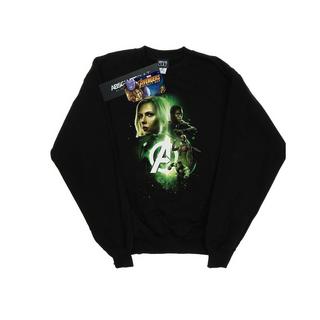 MARVEL  Avengers Infinity War Widow Team Up Sweatshirt 