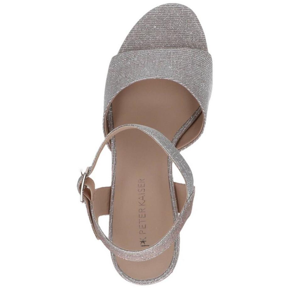 Peter Kaiser Sandali con tacco glitter  
