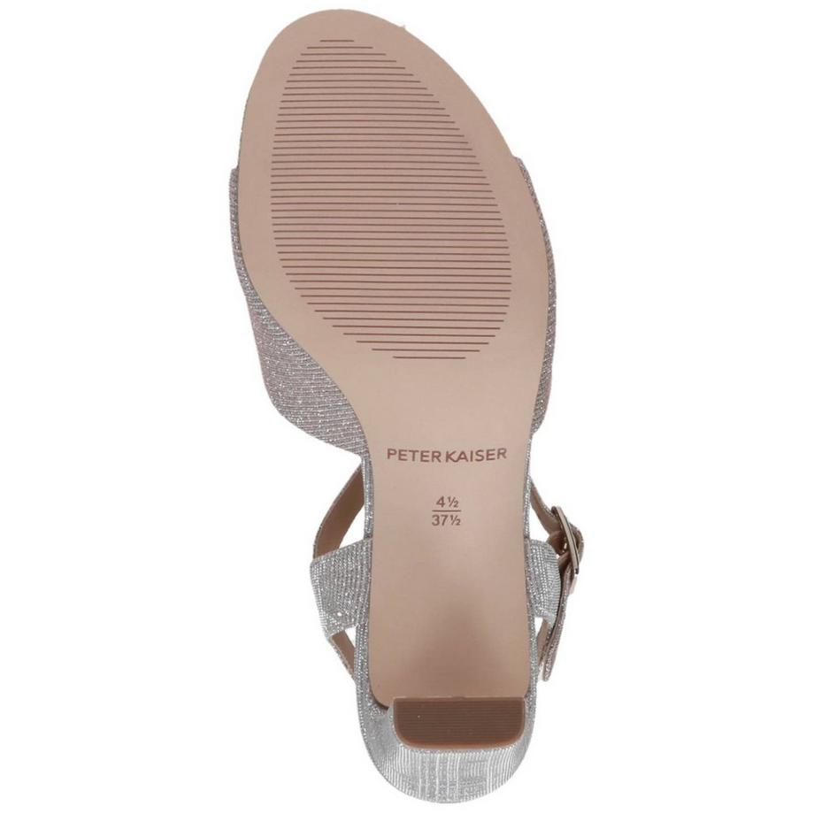 Peter Kaiser Sandali con tacco glitter  