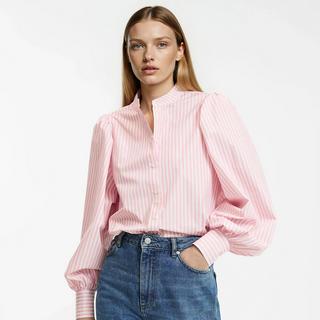 La Redoute Collections Camicia Lavallière a Righe Maniche Lunghe  