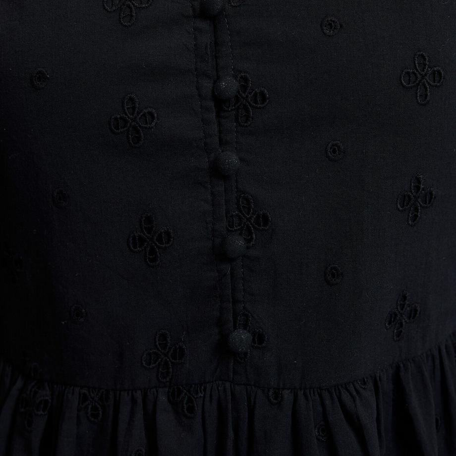 La Redoute Collections Abito lungo ricamo inglese scollo a V  