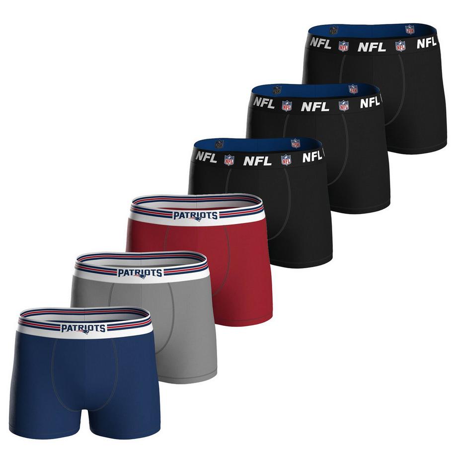 Boxershort  6er Pack Stretch-NFL 6pk Boxers