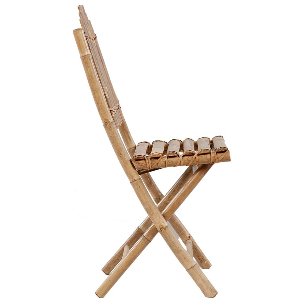 VidaXL Chaise de jardin bambou  