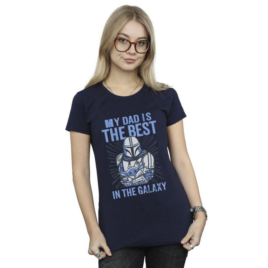 STAR WARS Mandalorian Best Dad T-Shirt  