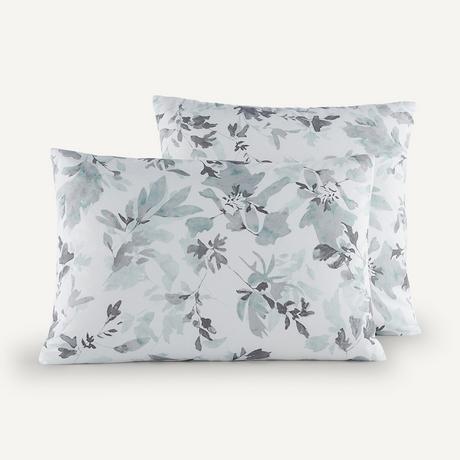 AM.PM Fodera per cuscino floreale Celadona  