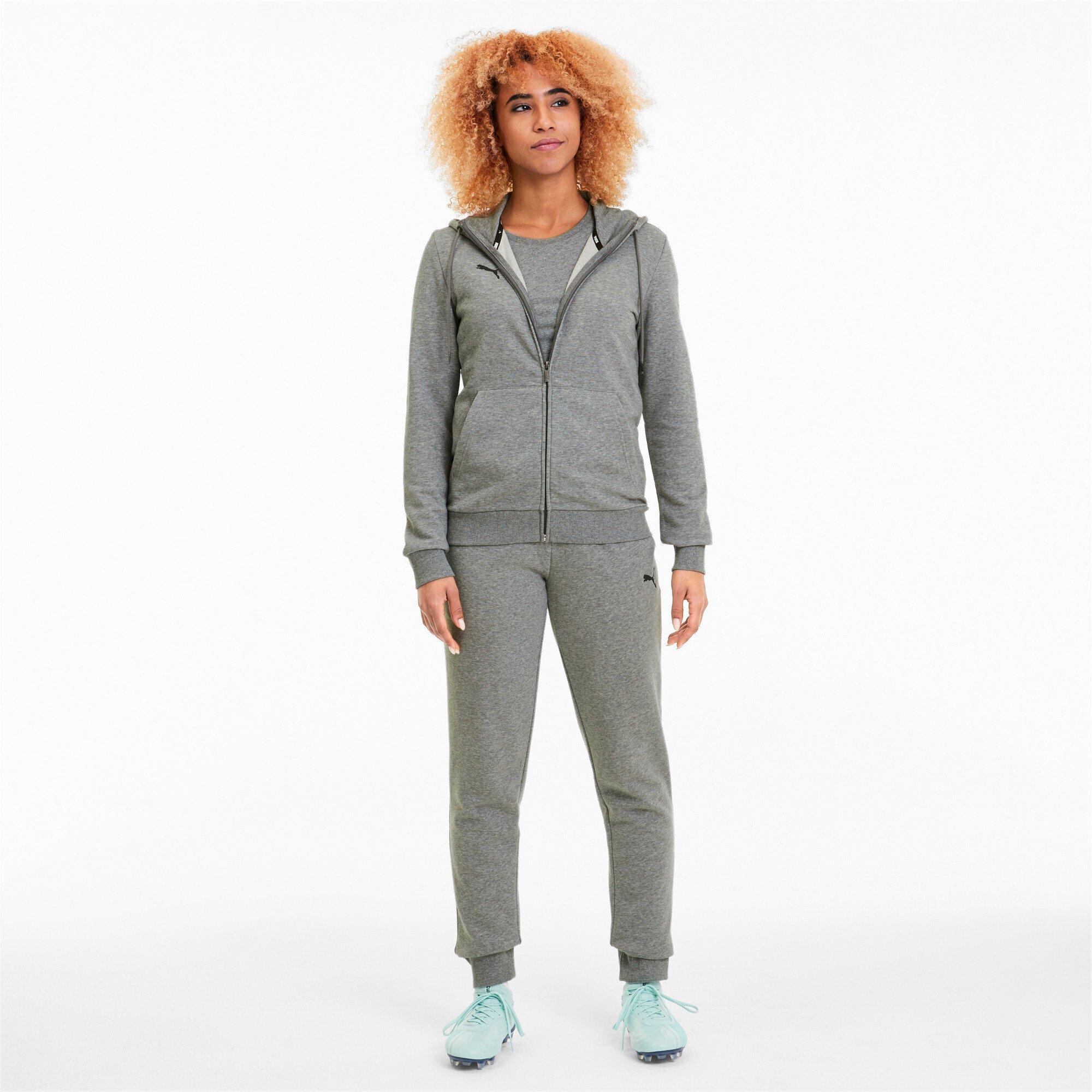 PUMA  Felpa da donna con cappuccio Puma Team Goal 23 casual 