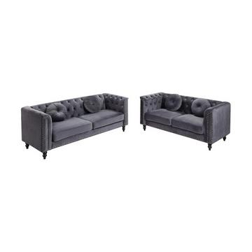 Couchgarnitur 3+2 TURNER Samt